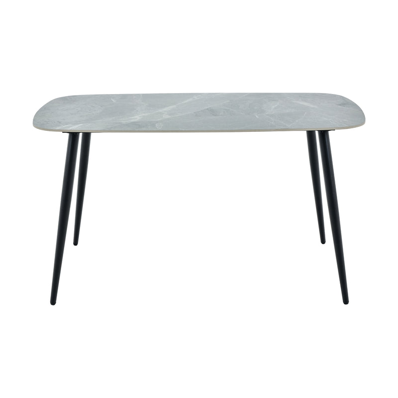 Cargue la imagen en el visor de la galería, Mesa de comedor de interior 1.4M Nado para restaurante color gris claro - GDT1401B3 / GDT1000B3
