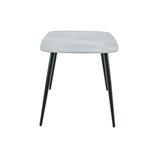 Mesa de comedor de interior 1.4M Nado para restaurante color gris claro - GDT1401B3 / GDT1000B3