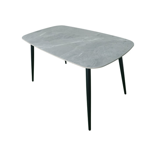 Mesa de comedor de interior 1.4M Nado para restaurante color gris claro - GDT1401B3 / GDT1000B3