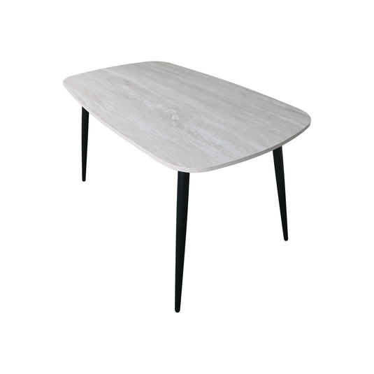 Mesa de comedor de interior 1.4M Nado restaurante GDT14 color gris- GDT1401B3 / GDT20210B0