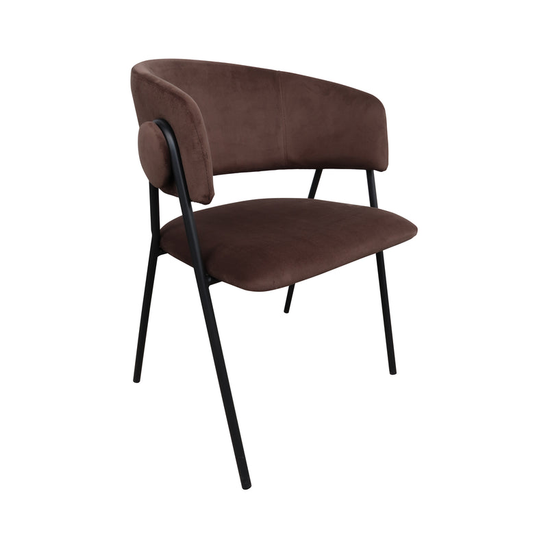 Cargue la imagen en el visor de la galería, Silla de Interior Geri 364 color Café - 364TERC

