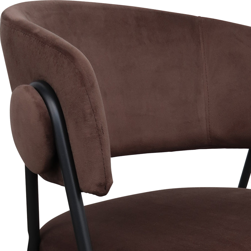 Cargue la imagen en el visor de la galería, Silla de Interior Geri 364 color Café - 364TERC

