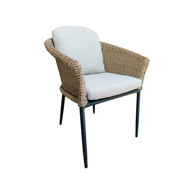 Silla Hampton para exterior e interior Color CARBON - GLA6320518-CH