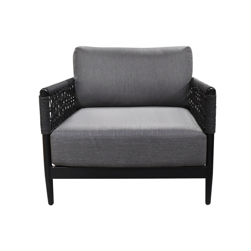 Cargue la imagen en el visor de la galería, Sillón Individual Hampton color Carbon - GLA-6322021
