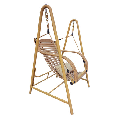 Columpio de Madera  para interior o exterior   HANGING - Y9221-BEIGE