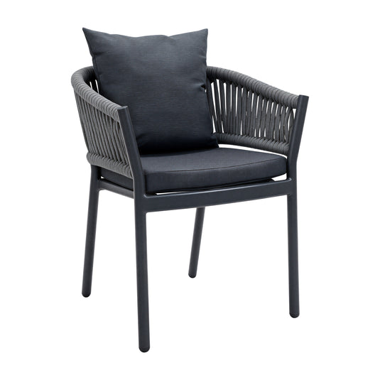 Silla de aluminio Hanna 0479 color Carbón - 0479