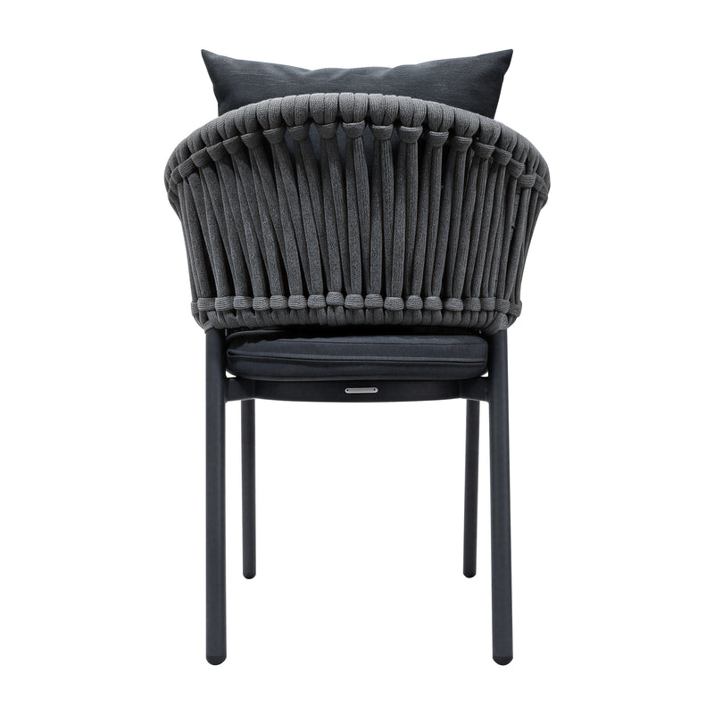 Load image into Gallery viewer, Silla de aluminio Hanna 0479 color Carbón - 0479

