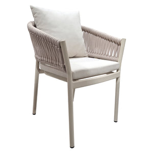 Silla de aluminio Hanna 7348 color champagne - 7348