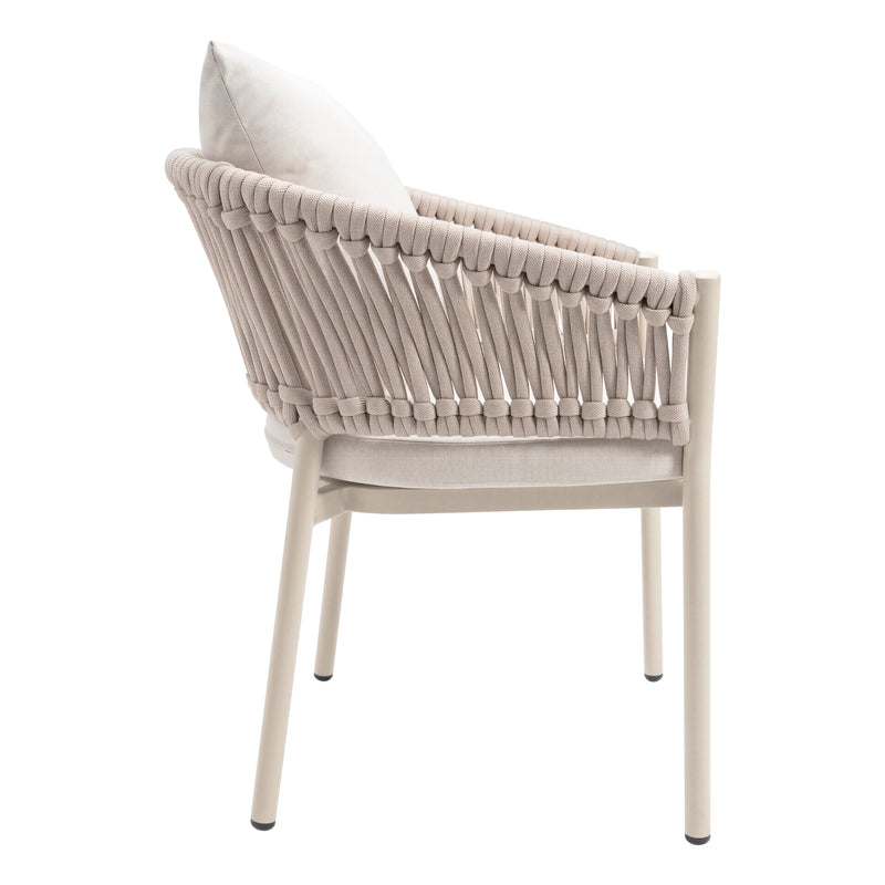 Cargue la imagen en el visor de la galería, Silla de aluminio Hanna 7348 color champagne - 7348
