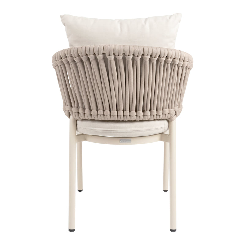 Cargue la imagen en el visor de la galería, Silla de aluminio Hanna 7348 color champagne - 7348
