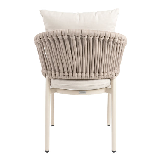Silla de aluminio Hanna 7348 color champagne - 7348