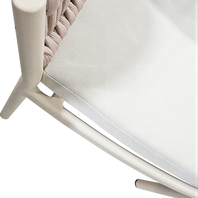 Cargue la imagen en el visor de la galería, Silla de aluminio Hanna 7348 color champagne - 7348
