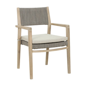 Silla de madera para exterior e interior Harmony color natural - HUC40808