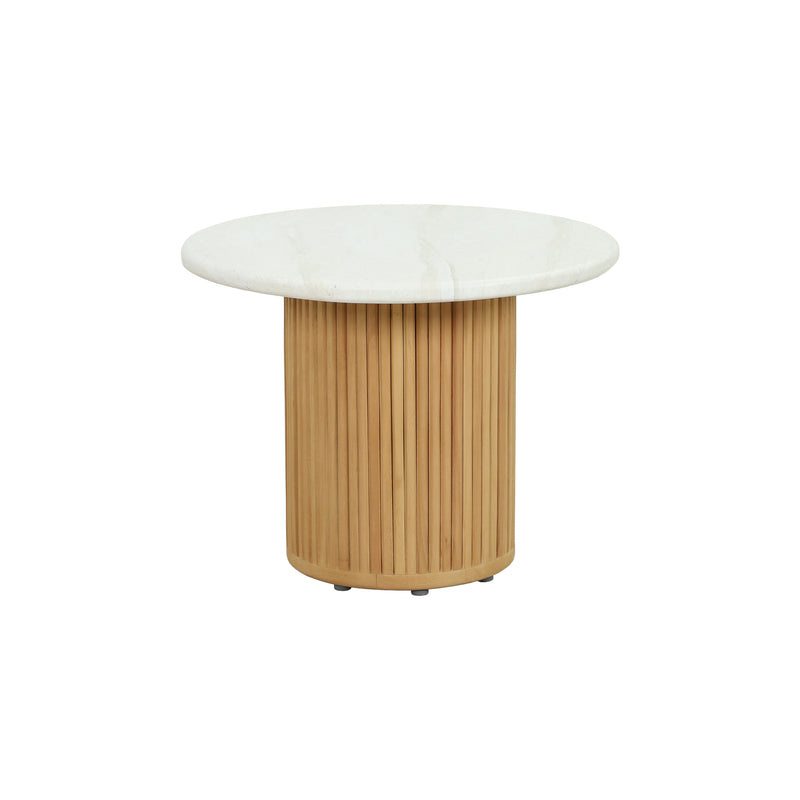 Load image into Gallery viewer, Bistro table dia. 60cm Hazel wood, Natural color - HUC28631
