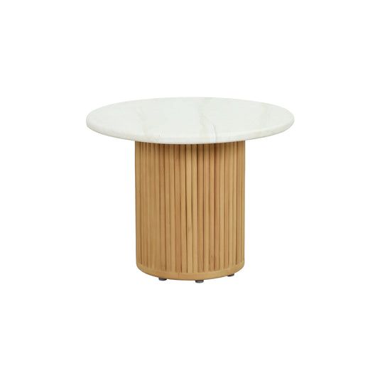 Bistro table dia. 60cm Hazel wood, Natural color - HUC28631