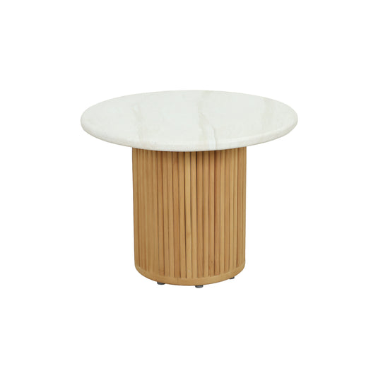 Bistro table dia. 60cm Hazel wood, Natural color - HUC28631