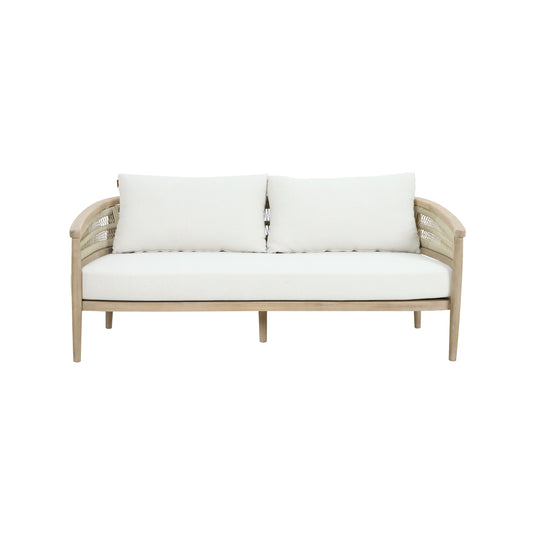 Sofa Doble Hera de madera color natural - HUC40538