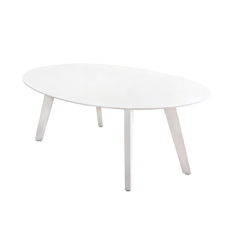 Cargue la imagen en el visor de la galería, Mesa de comedor Alum Blanca Herclion 2.5*1.2 M  - STD19912-WH
