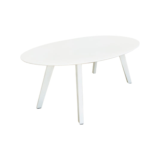 Mesa de comedor Alum Blanca Herclion 2.5*1.2 M  - STD19912-WH
