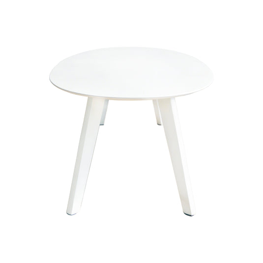 Mesa de comedor Alum Blanca Herclion 2.5*1.2 M  - STD19912-WH