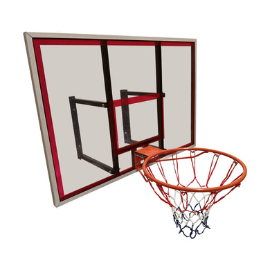 Tablero de Basketball Hops color Negro con Rojo Kobi HMG01 Para Pared - HMG01