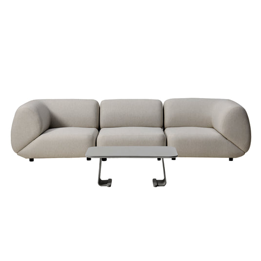 Set modular versátil Honda color gris - HOND-1-2COR