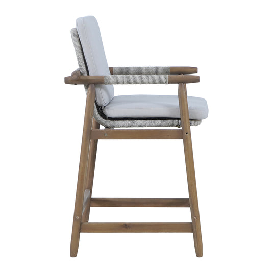 Silla alta de madera APOYO para exterior e interior - HUC41224