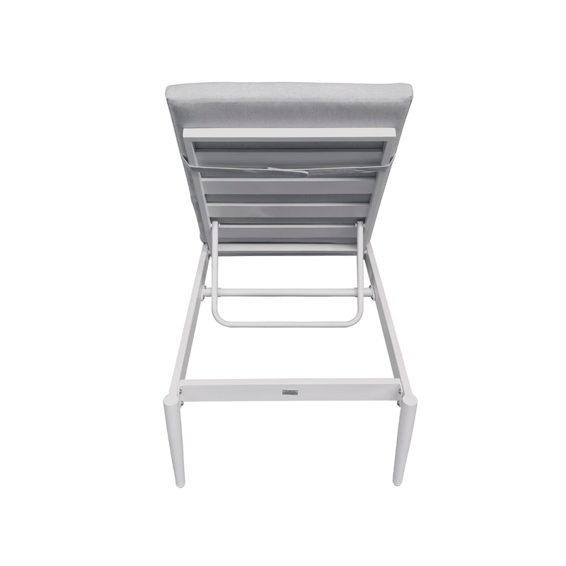 Cargue la imagen en el visor de la galería, Camastro Hunter color blanco - GLA6330914KD
