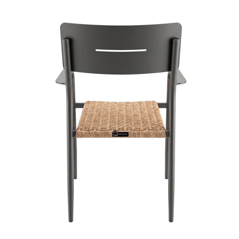 Load image into Gallery viewer, Marta aluminum chair, brown color - GL3A610929 
