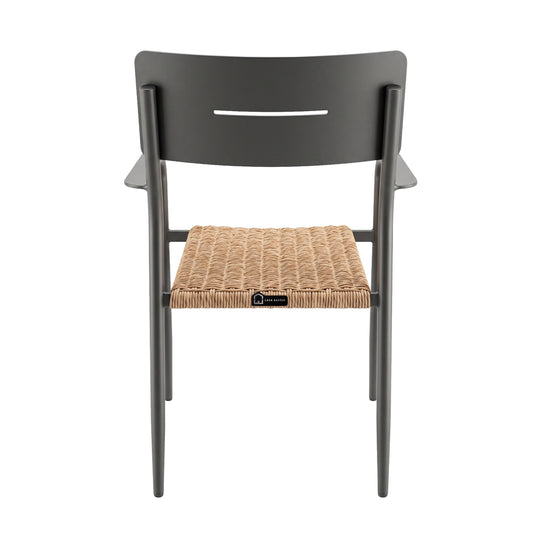 Marta aluminum chair, brown color - GL3A610929 