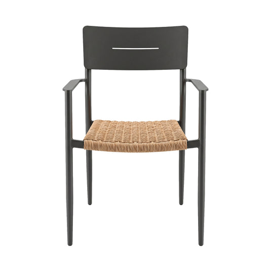 Marta aluminum chair, brown color - GL3A610929 