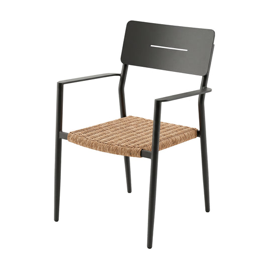 Marta aluminum chair, brown color - GL3A610929 