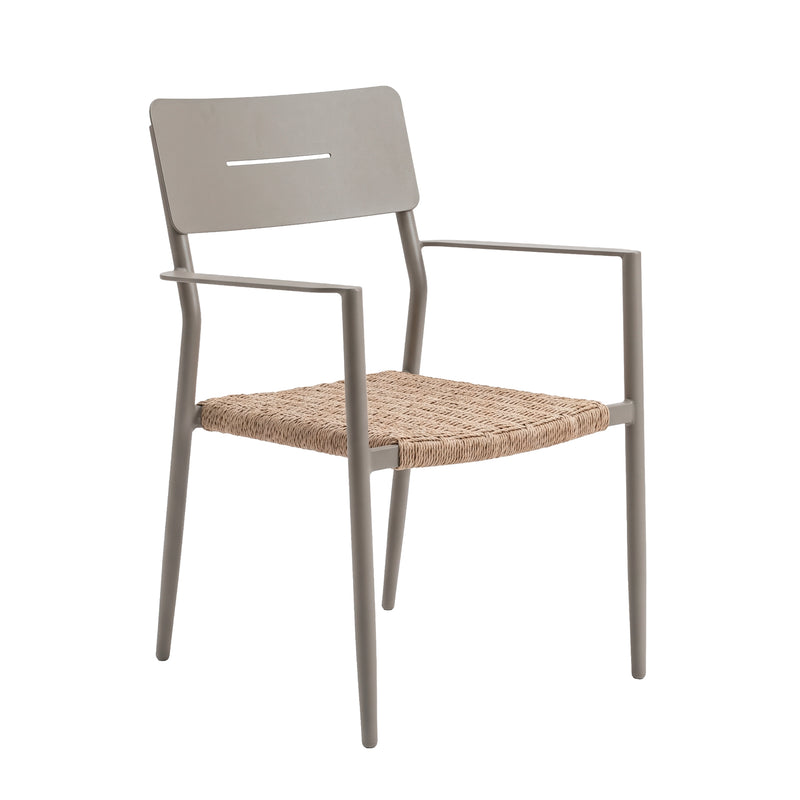 Load image into Gallery viewer, Marta aluminum chair, brown color - GL3A610929 
