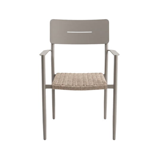 Marta aluminum chair, brown color - GL3A610929 