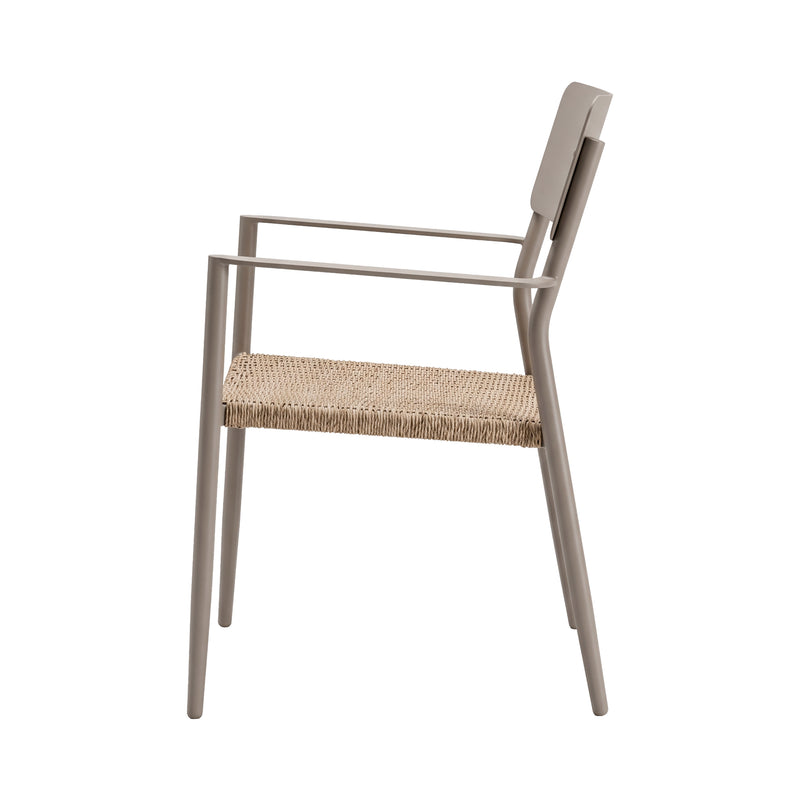Load image into Gallery viewer, Marta aluminum chair, brown color - GL3A610929 
