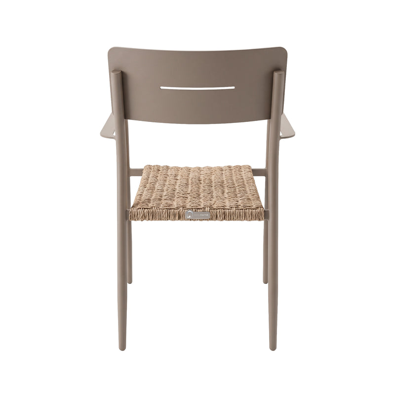 Load image into Gallery viewer, Marta aluminum chair, brown color - GL3A610929 
