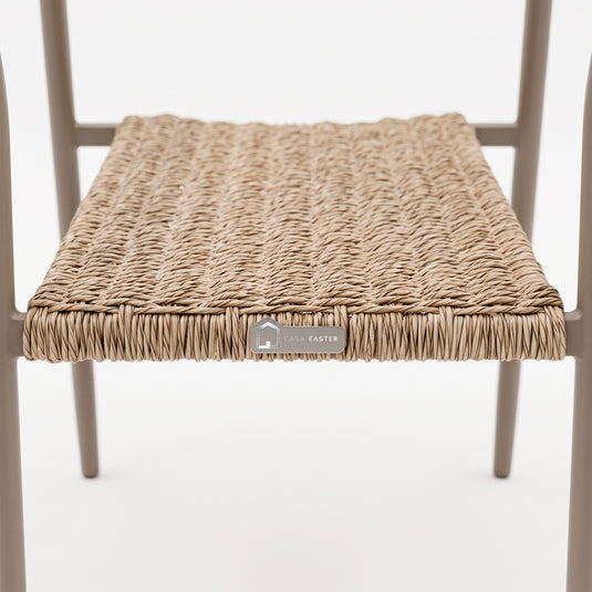 Marta aluminum chair, brown color - GL3A610929 
