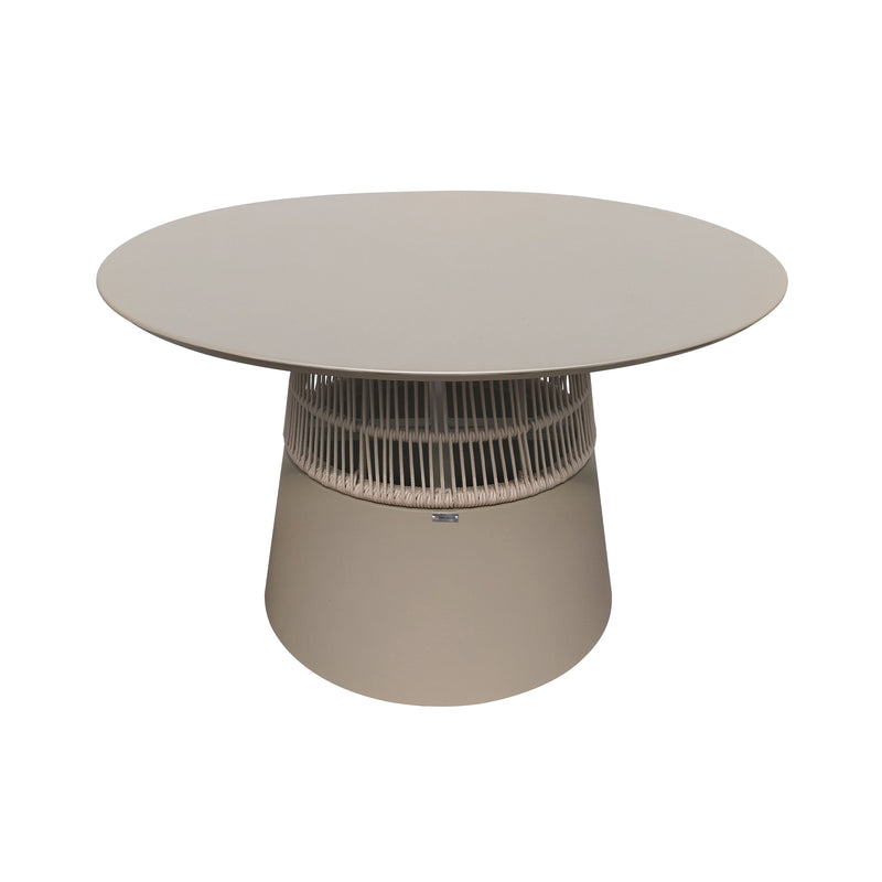 Cargue la imagen en el visor de la galería, Mesa de comedor redonda Imri 1.2 M color Champagne - 64071G-CHPG
