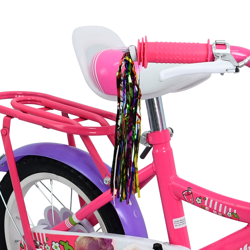 Cargue la imagen en el visor de la galería, Bicicleta Infantil de 12&quot; JCC44-12 color Fucsia - JCC44-12-FUC
