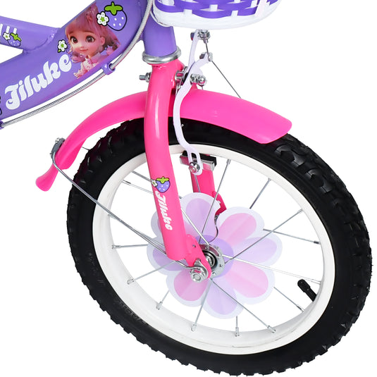 Bicicleta Infantil de 12" JCC44-12 color Morado - JCC44-12-MOR