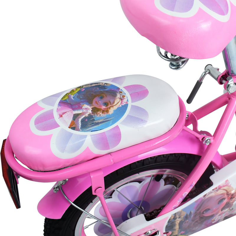 Cargue la imagen en el visor de la galería, Bicicleta Infantil de 12&quot; JCN77-12 color Rosa - JCN7712-ROS
