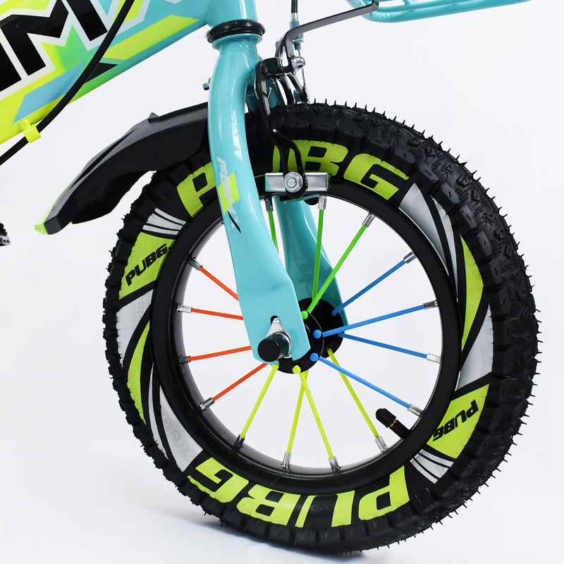 Cargue la imagen en el visor de la galería, Bicicleta Infantil de 12&quot; JM09-12 color amarillo - JM09-12-AM
