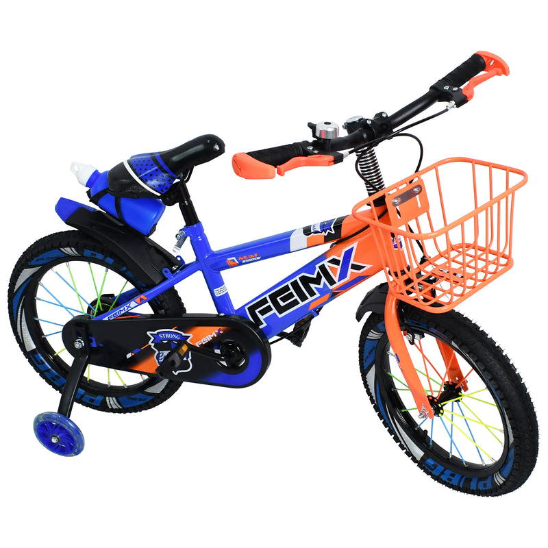 Cargue la imagen en el visor de la galería, Bicicleta Infantil de 12&quot; JM09-12 color Azul - JM09-12-AZ
