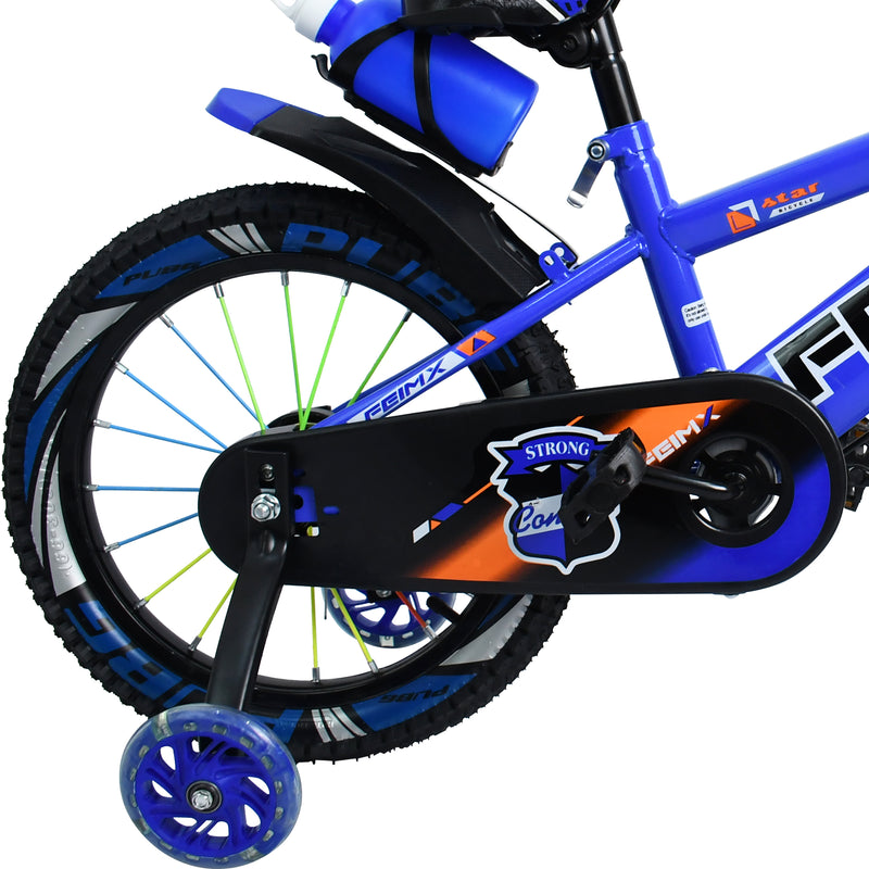 Cargue la imagen en el visor de la galería, Bicicleta Infantil de 12&quot; JM09-12 color Azul - JM09-12-AZ
