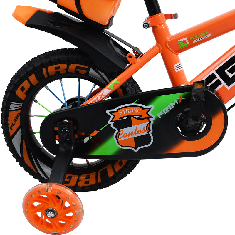 Cargue la imagen en el visor de la galería, Bicicleta Infantil de 12&quot; JM09-12 color Naranja - JM09-12-NA
