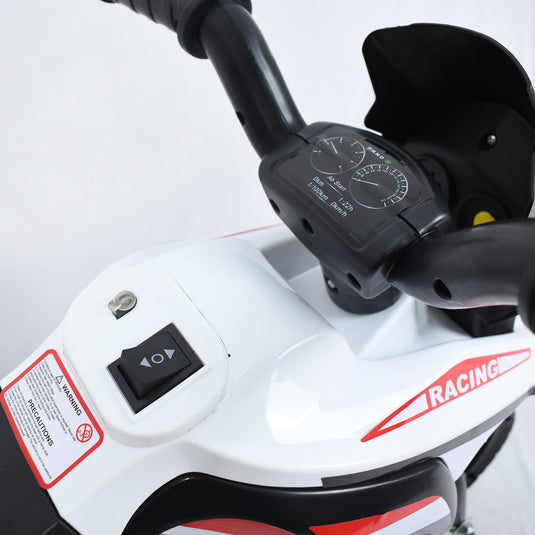 Children's electric motorcycle, red - JMB518-RO 