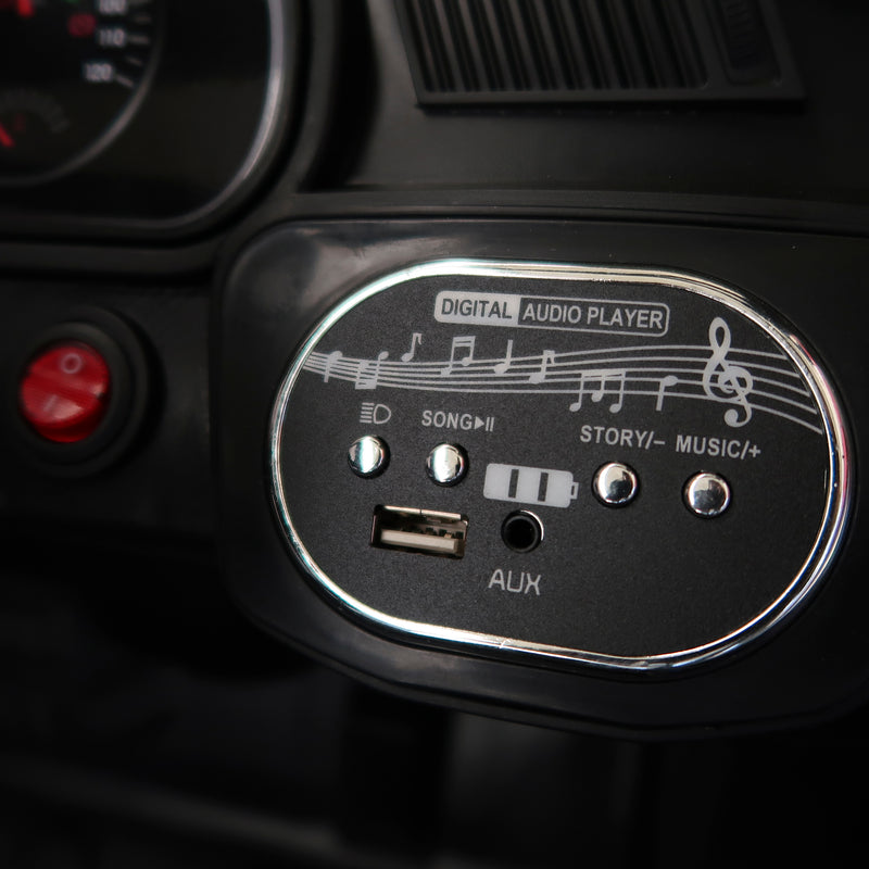 Cargue la imagen en el visor de la galería, Carrito eléctrico con control remoto infantil color azul - JMB819
