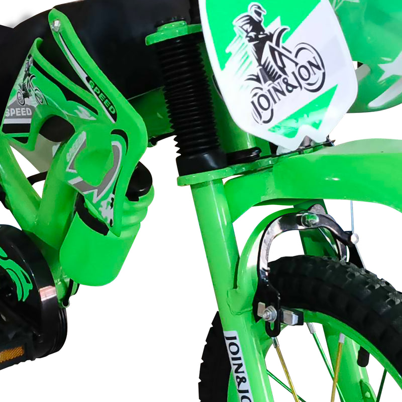 Cargue la imagen en el visor de la galería, Bicicleta de 18&quot; JMB99 color Verde - JMB9918-VE
