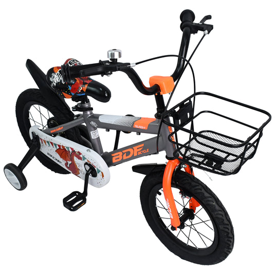 Bicicleta Infantil de 14" JMBDF85-14 color Gris - JMBDF8514-GR