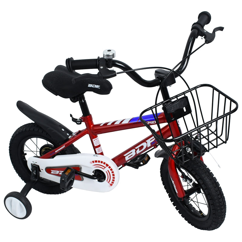 Cargue la imagen en el visor de la galería, Bicicleta Infantil de 12&quot; JMBDF86-12 color Rojo - JMBDF8612-RO
